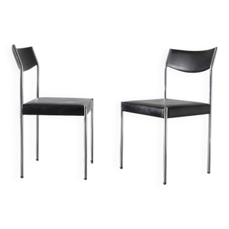 Chaises d'Appoint par Edlef Bandixen pour Dietiker, Suisse, Set de 2