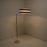 Mid-century adjustable floor lamp, 1970's.