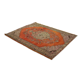 Tapis anatolien fait main 233 cm x 180 cm