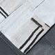 Off-White Neutral Vintage Kilim Rug For Living Room, 190x270 Cm