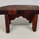 Tabouret / repose pieds brutaliste