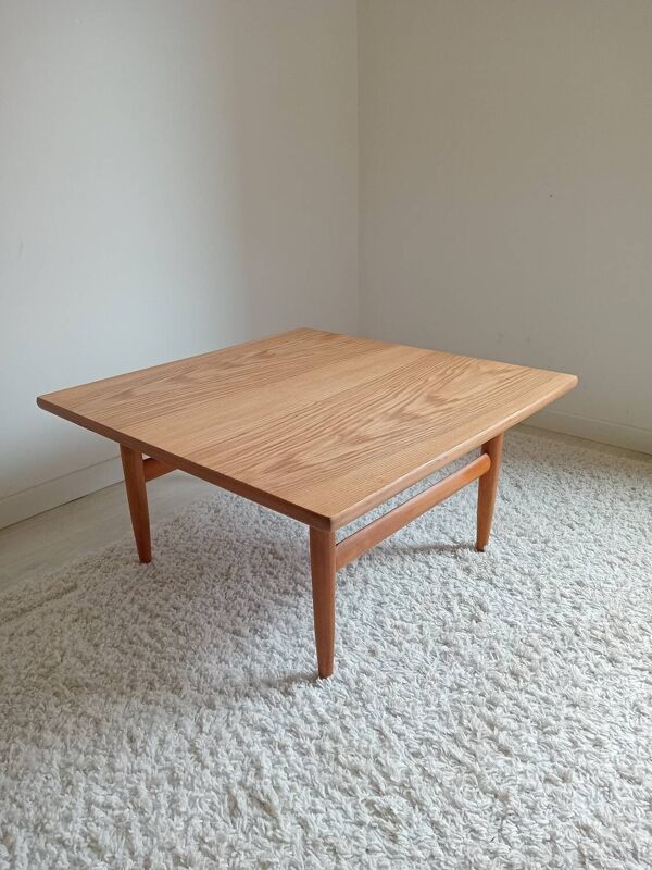 Table basse scandinave années 60