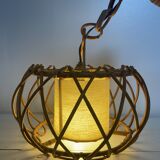 rattan pendant light