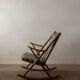 Vintage Teak Rocking Chairs Model 182 Frank Reenskaug Bramin, 1950s, Set 2