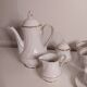 Tea or coffee set made of Bavarian porcelain