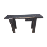 Black patinated workbench