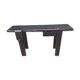 Black patinated workbench