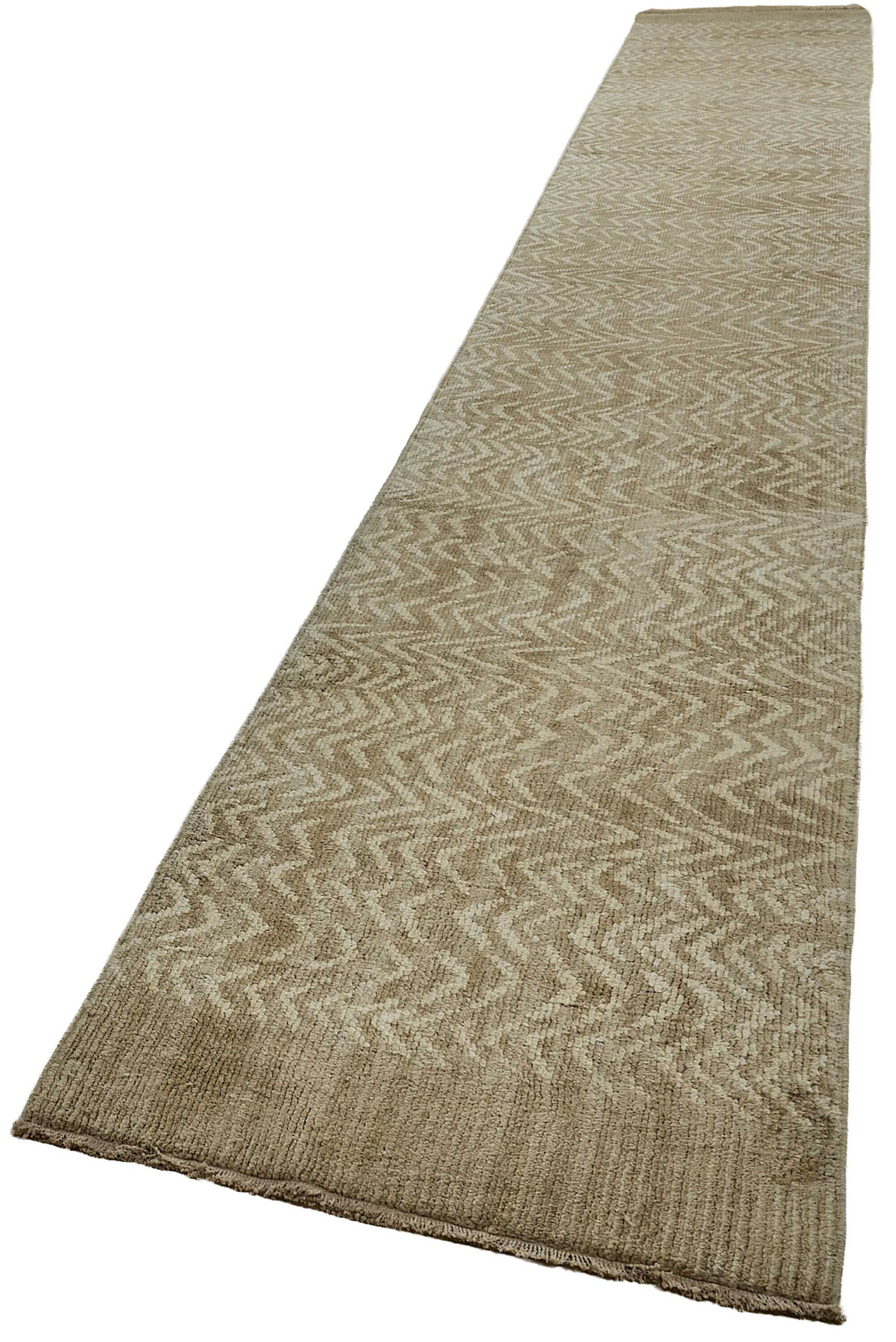 Turkish Handcrafted Loom Oushak Rug 85 cm x 606 cm