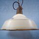 Industrial pendant, white.