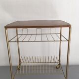 Magazines door vinyl celette