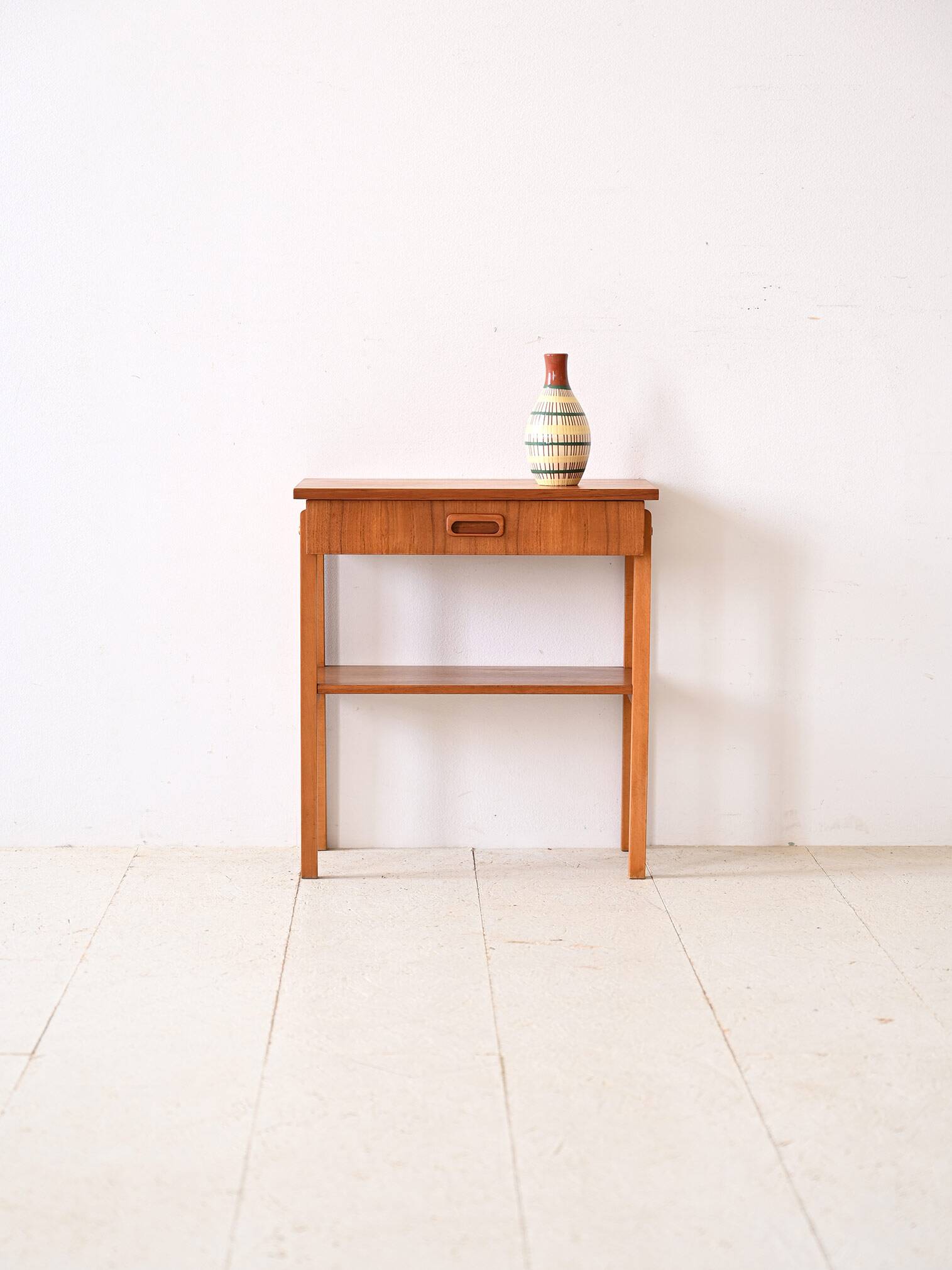 Danish teak bedside table