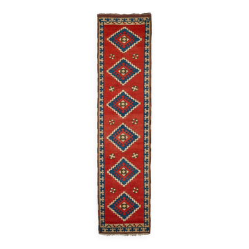 Turkish Handknotted Wool Oushak Rug 79 cm x 334 cm