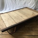 Industrial coffee table