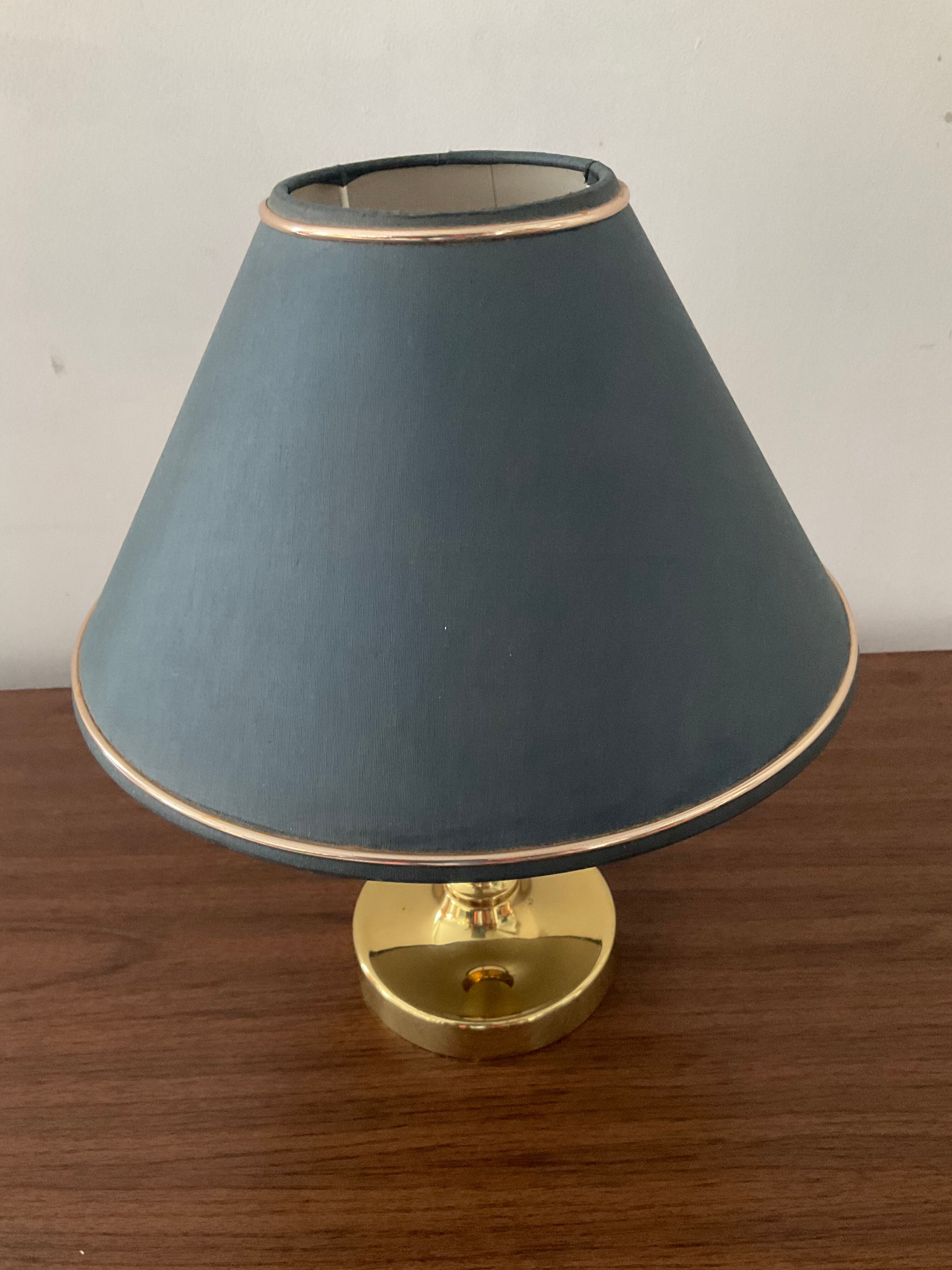 Vintage brass lamp 70s