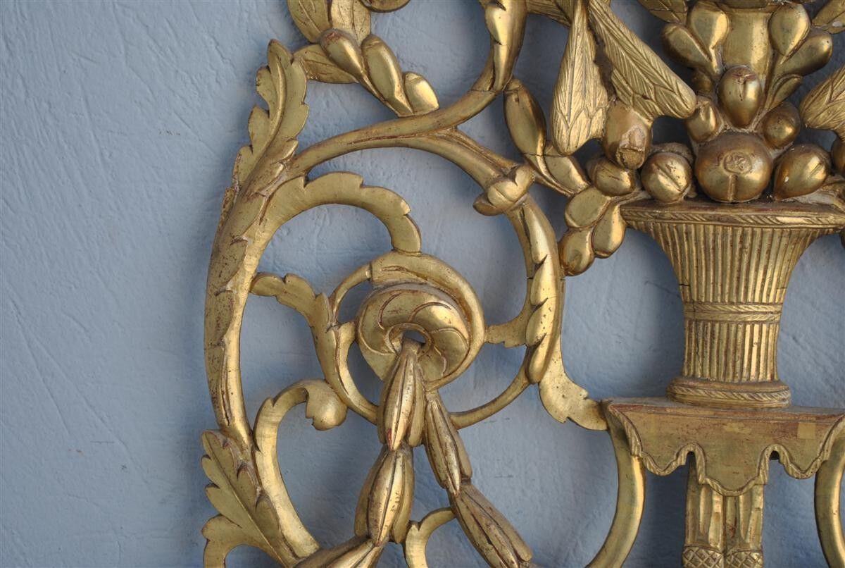 Mirror wooden Gold Louis XVI era XIX 72x152cm
