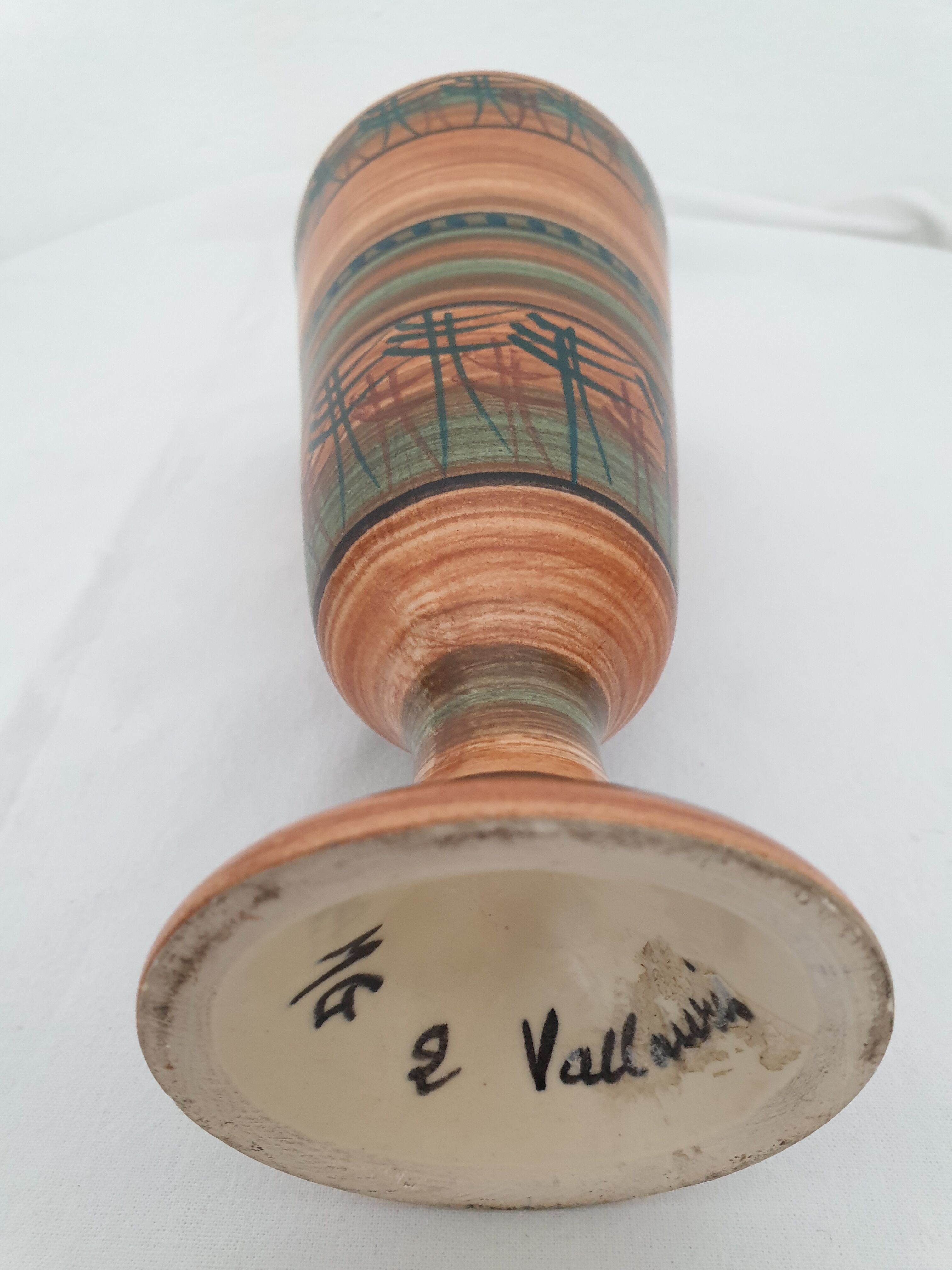Vase Calice Vallauris by Michel Gorgeon 1950s