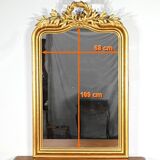 Golden Wood Mirror, Louis XVI style – 2nd Part 19th