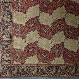 Nappe indienne carrée 130x130 motifs cachemire