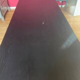Italian design black beech table