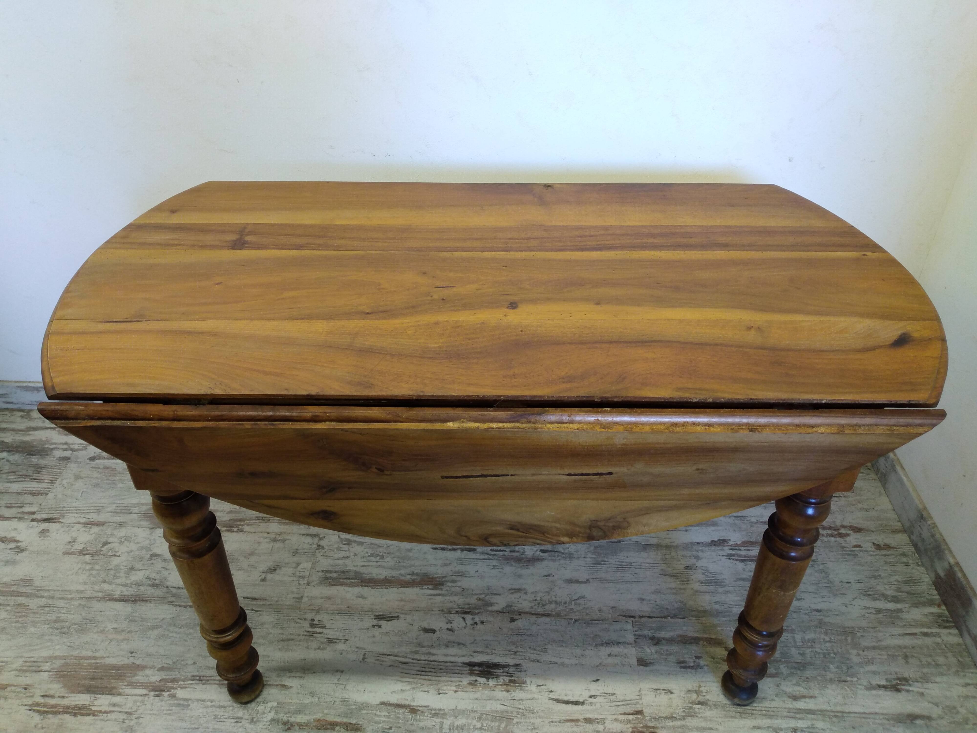 Old walnut table