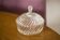 Vintage Transparent Crystal Sugar Bowl, Italy, 1960s