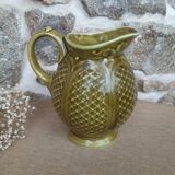 Green sarreguemines pitcher