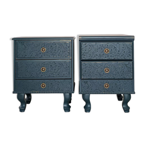 Paire de tables de chevet