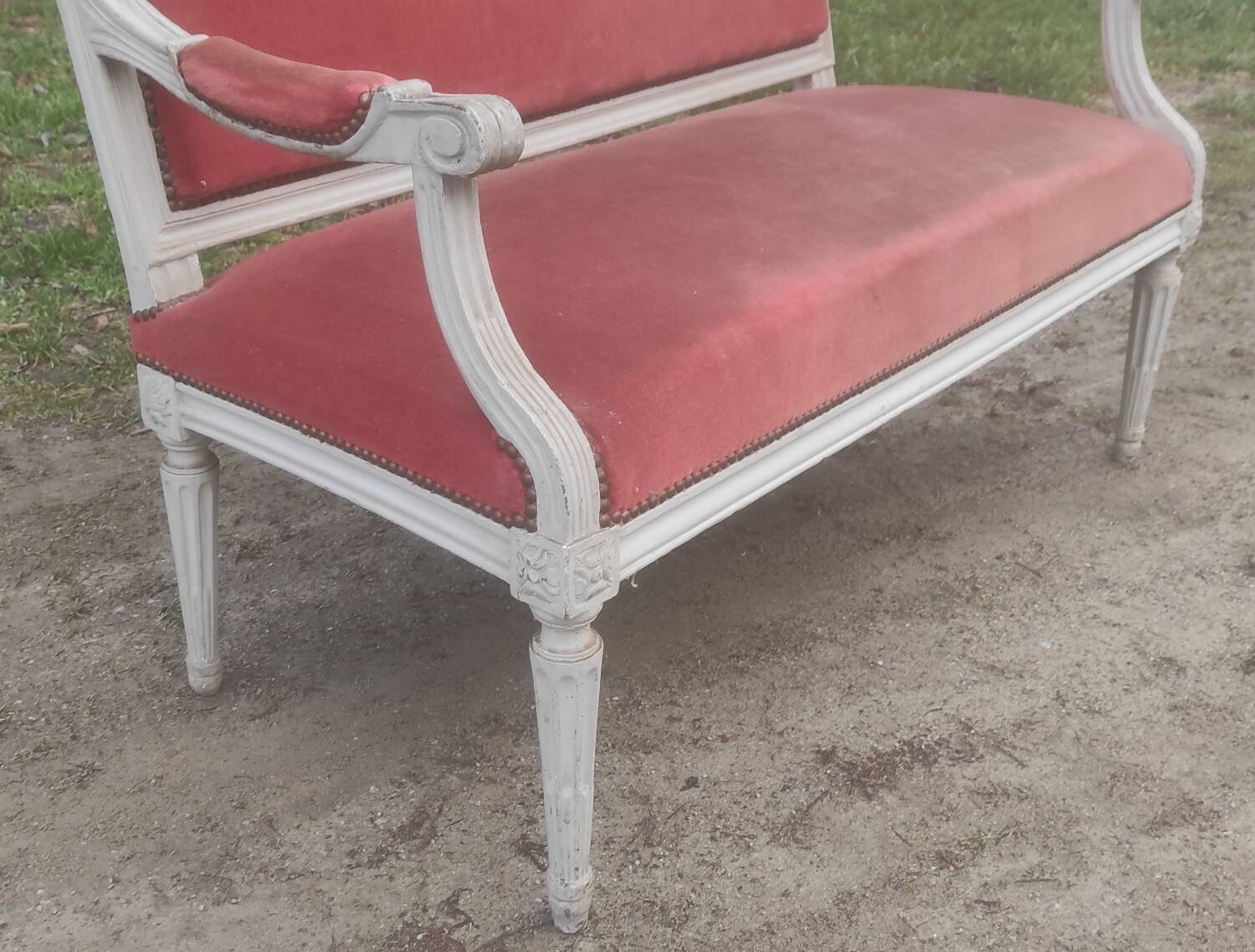 Banquette Louis XVI