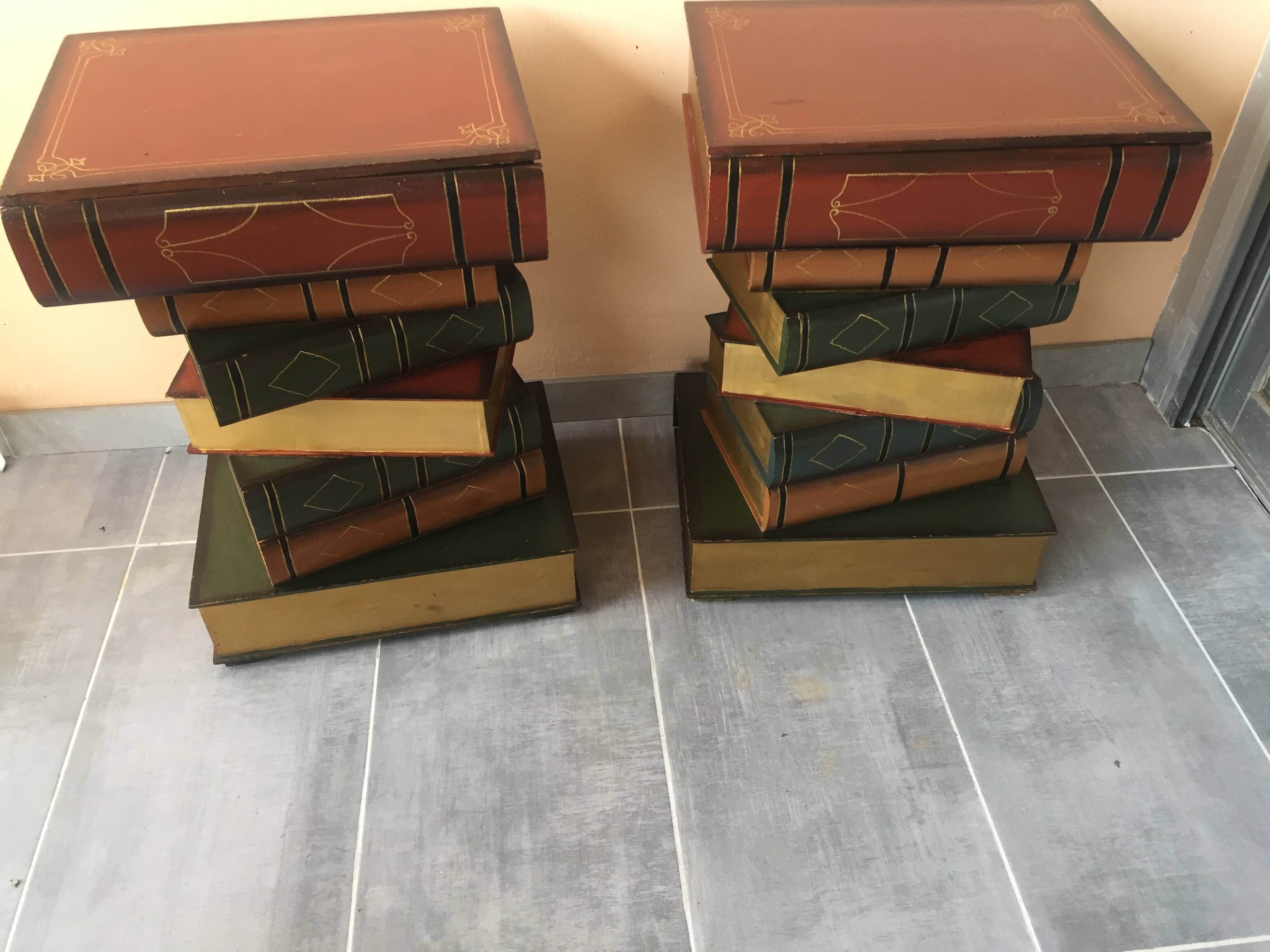 Pair of 70s bedside tables