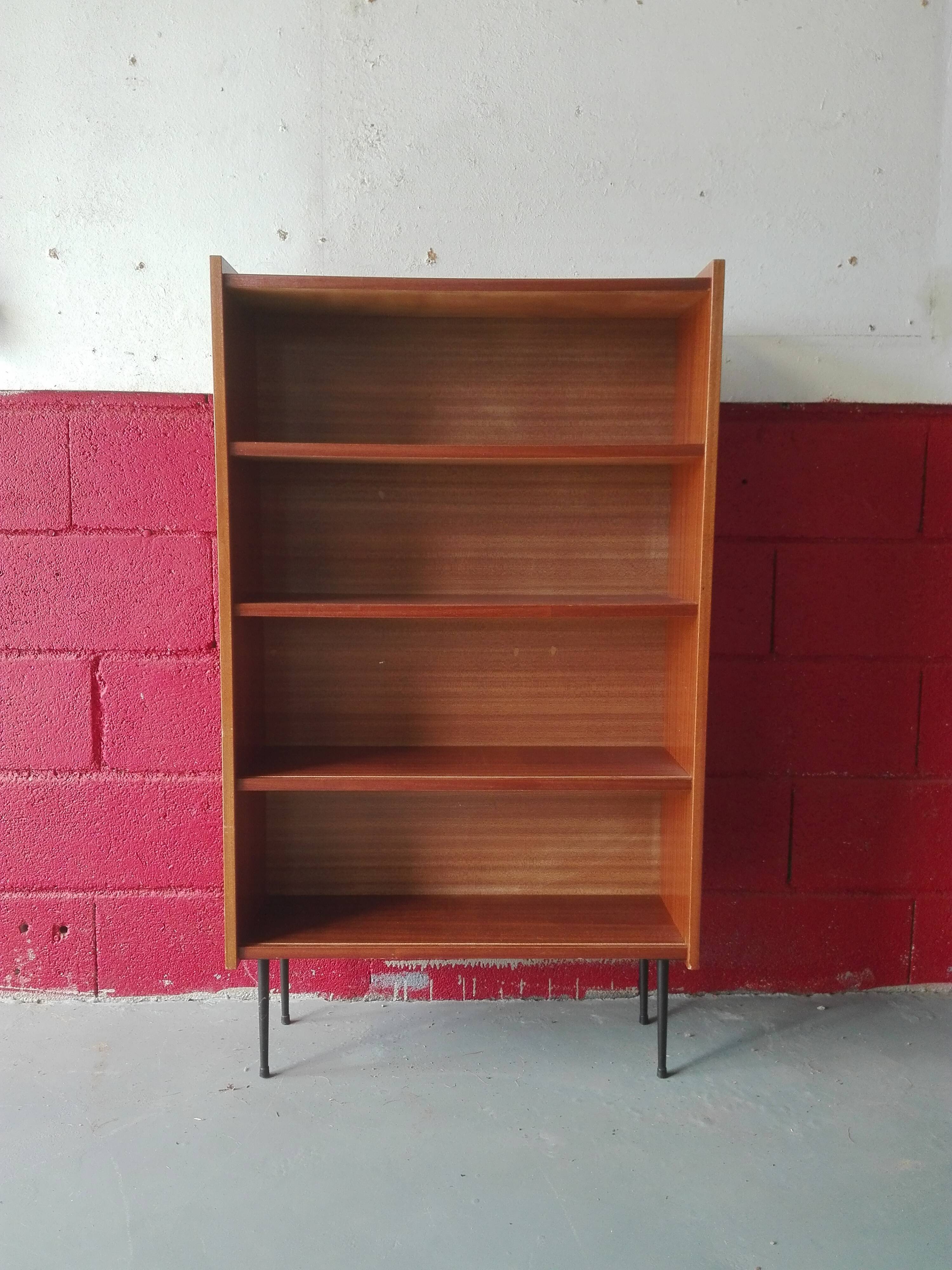 Vintage library showcase