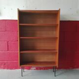 Vintage library showcase