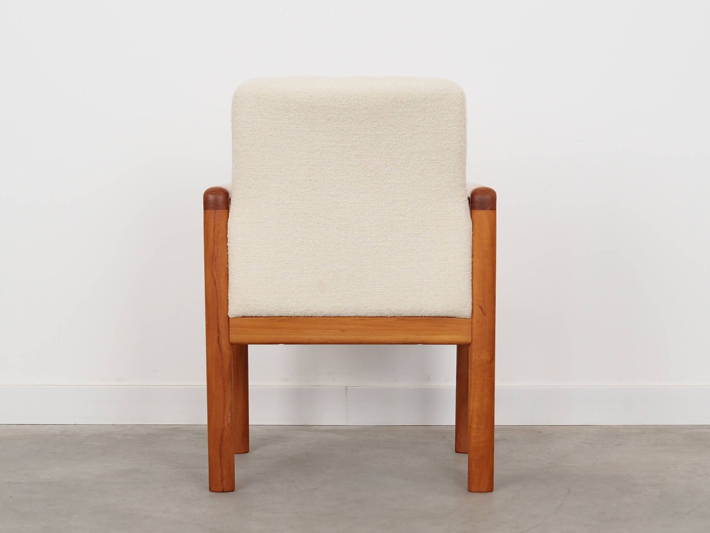 Teak armchair, Danish design, 1970s, production: Denmark