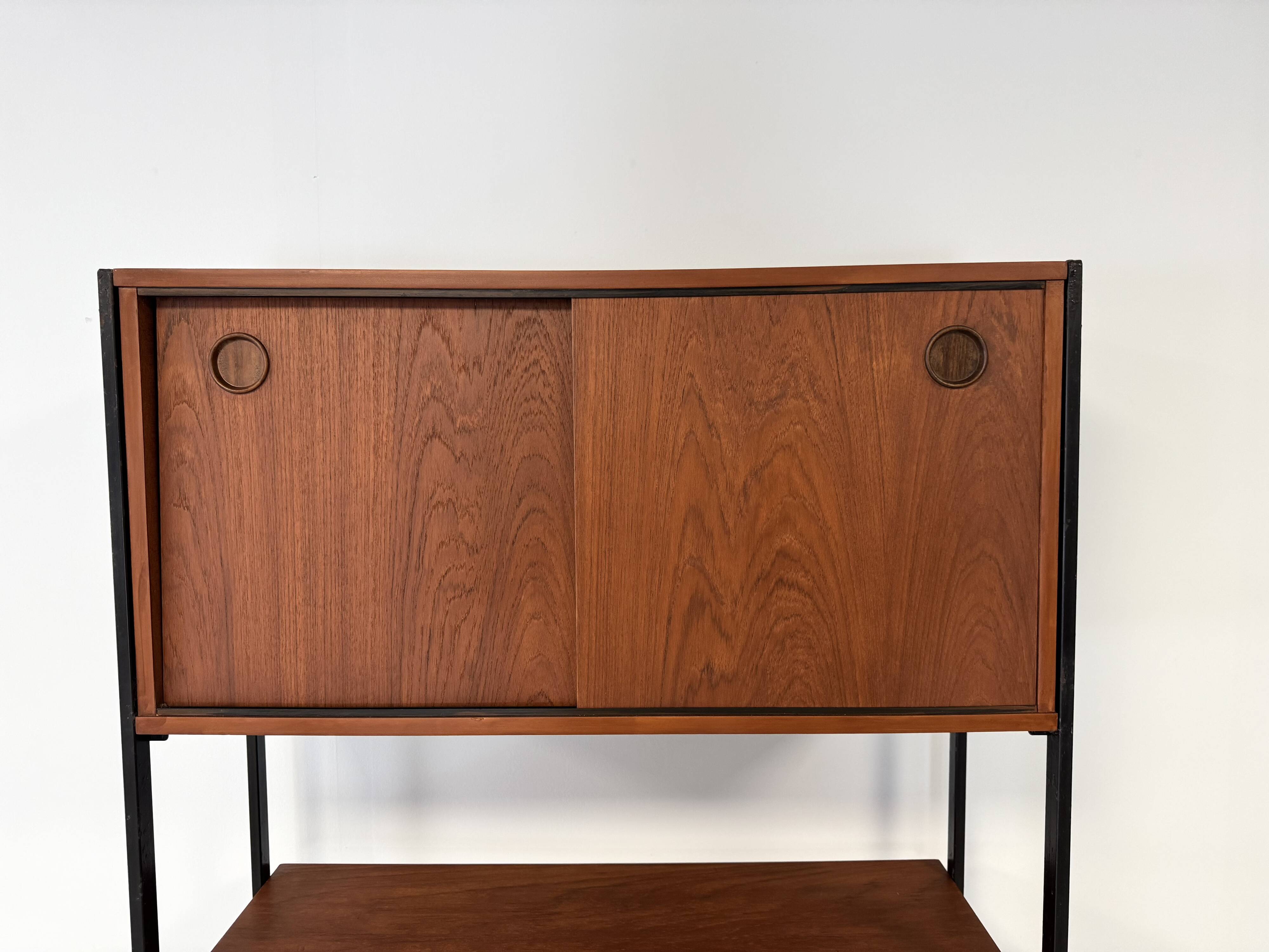 Bibliothèque, meuble de rangement par Avalon, années 1960