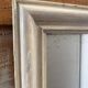 Louis Philippe mirror in wood and patinated stucco 19th century