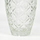"Karo" glass vase, Huta Szkła Hortensja, Poland, 1970s