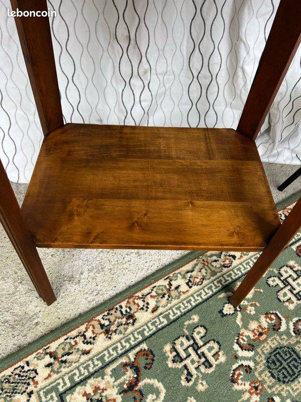 Vintage Art Deco side table / pedestal table