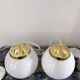 Hanging lamp white opaline