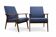Vintage "Lisek" armchair pair – 1960s – Polish design