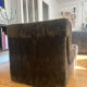 Vintage velvet armchair