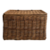 Large vintage wicker trunk