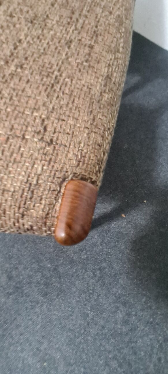 Set of 4 vintage teak dining chairs
