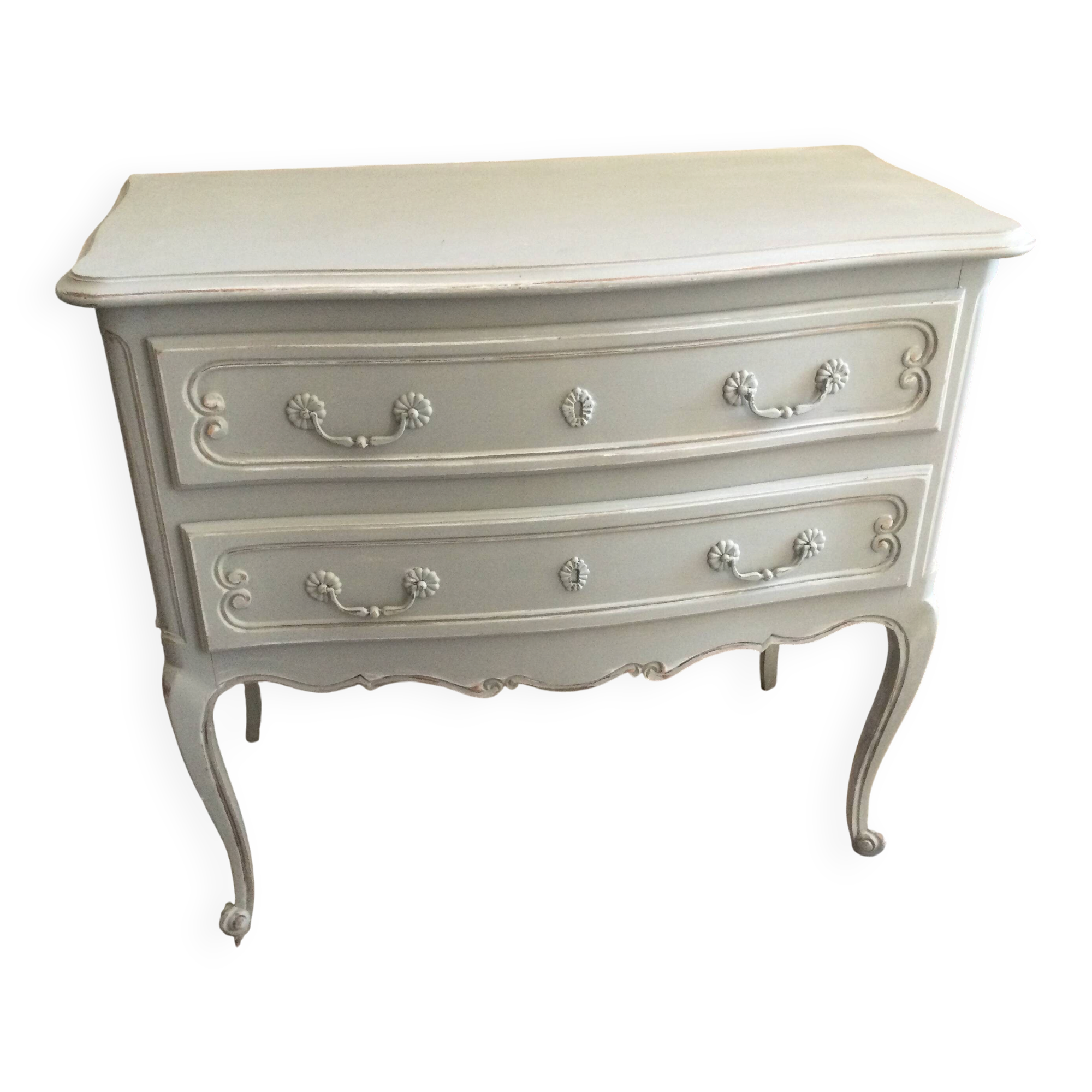 Antique patinated chest of drawers