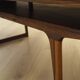 Danish rosewood coffee table with shelf, 1960s