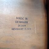 2 chaises danoises Arne Hovmand en teck