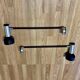 Pair of large wall lights 65 cm design 1950.