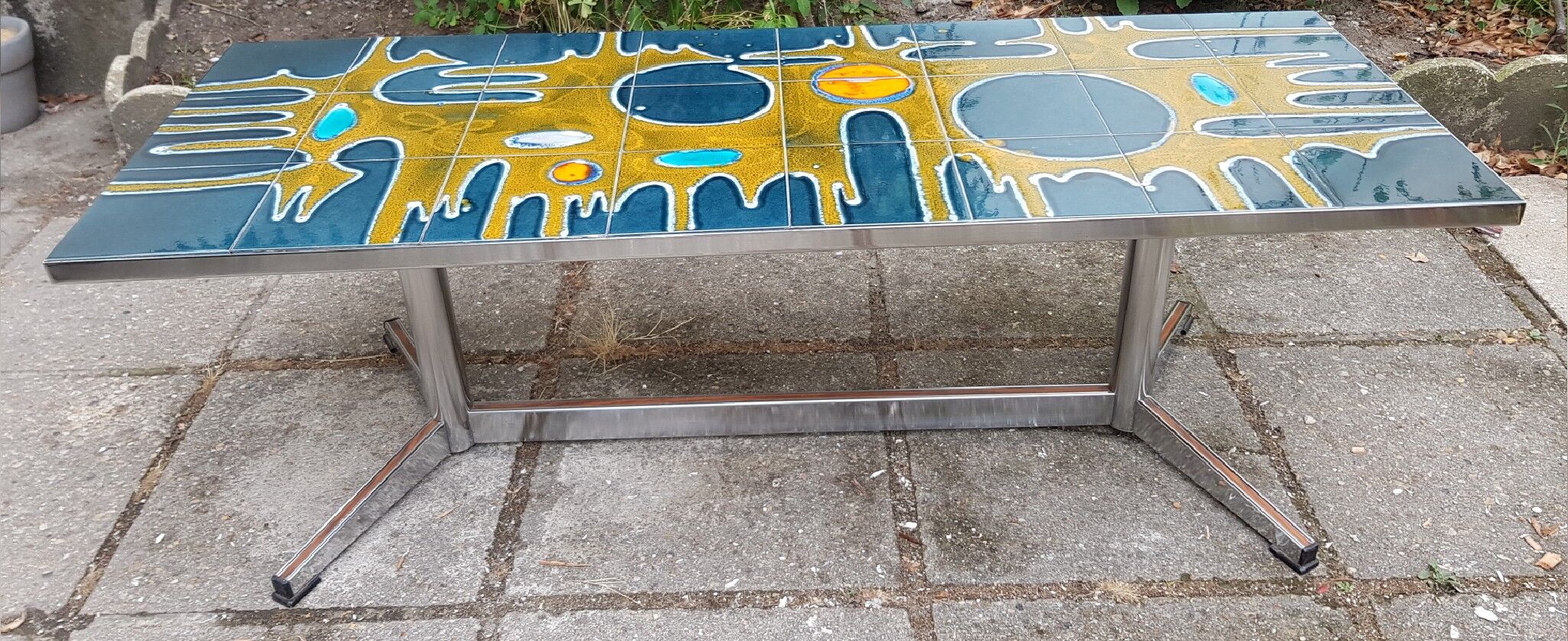 Ceramic coffee table 1970