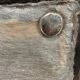Brown leather heater