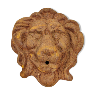 Lion's head for fountain or cast iron basin