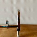 Bauhaus wall coat rack in chrome metal