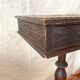 Ancienne Table d’appoint tripode avec tiroir
